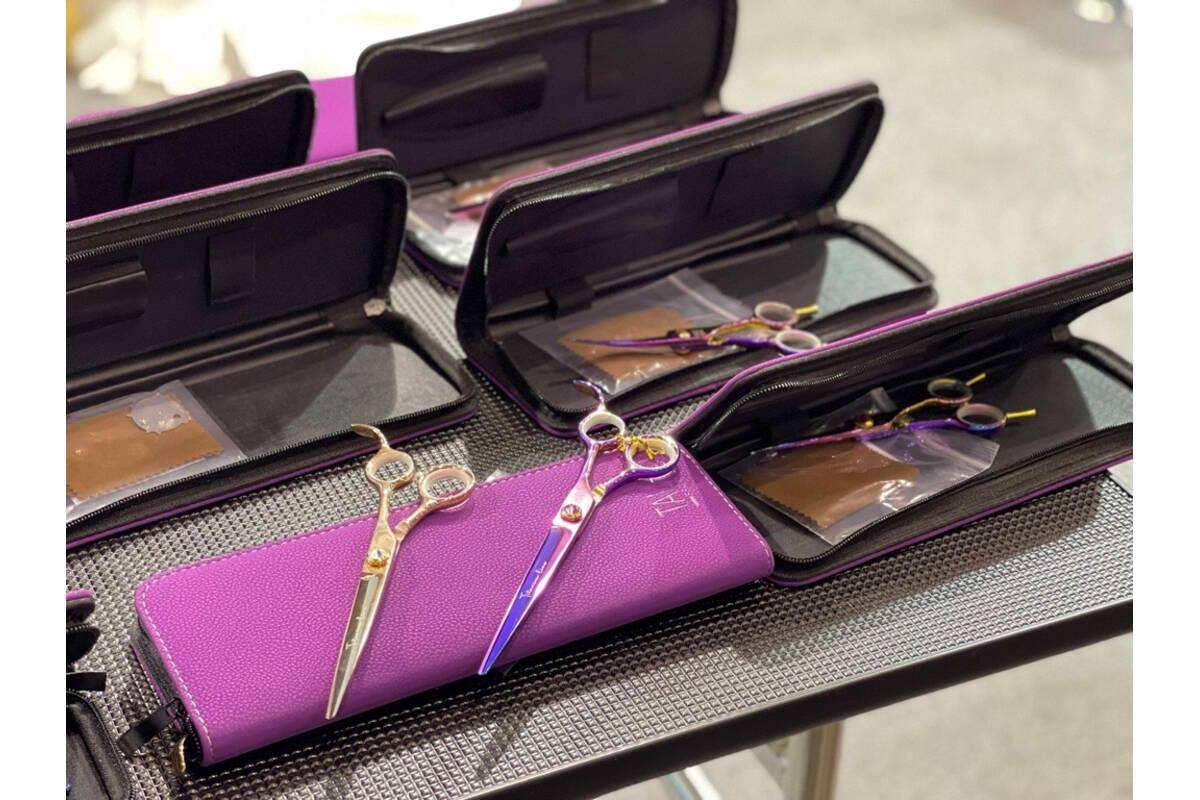 Tauro Pro Line thinning scissors Janita Plungė line, for the left-handed