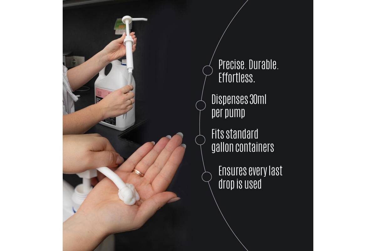 TAURO PRO LINE gallon pump for dispensing liquids from large-capacity containers