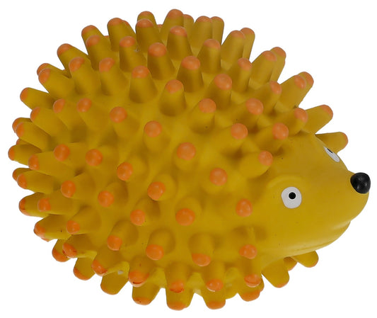 MISOKO toy for dog, hedgehog, latex, orange, 6.9 cm