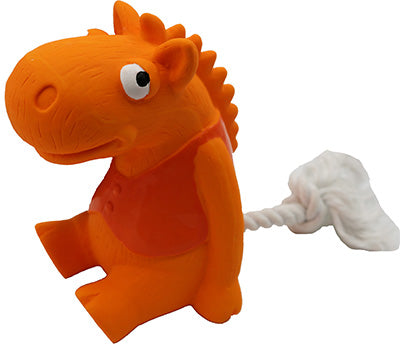Misoko toy for dog, hippo with rope