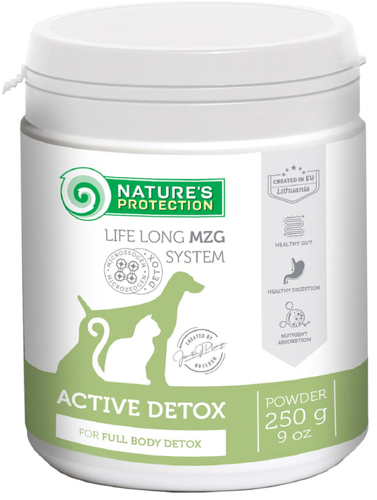 Nature's Protection Active Detox, complementary feed for adult dogs and cats for body detox