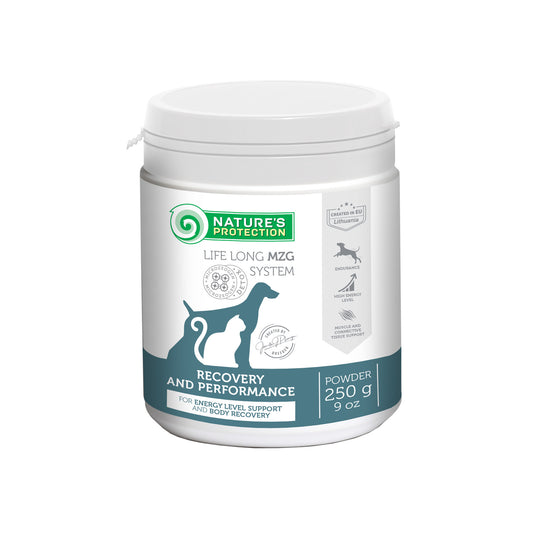 Nature's Protection complementary feed for adult dogs and cats for maintaining energy levels and body recovery
