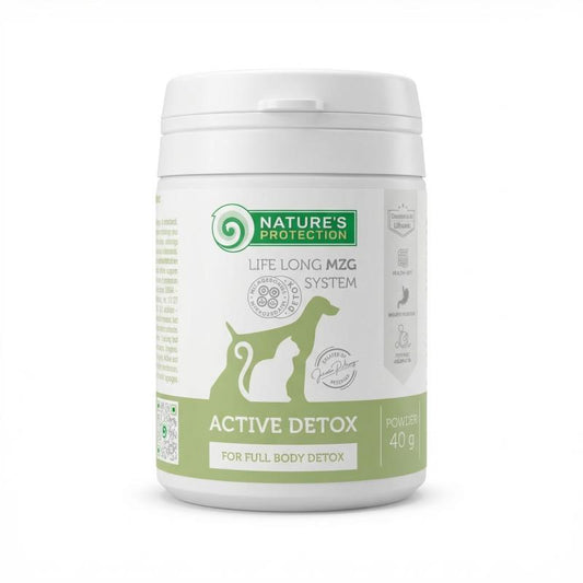 Nature's Protection Active Detox, complementary feed for adult dogs and cats for body detox