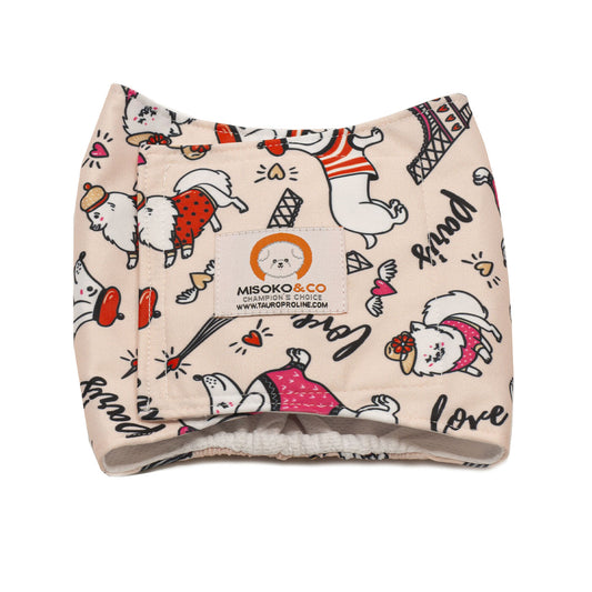 Misoko reusable diapers for male dogs