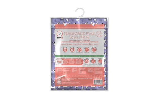 Misoko reusable dog pad, 2 pcs.