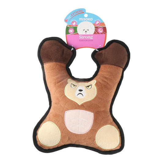 Dog Toy with Squeaker – Bear
