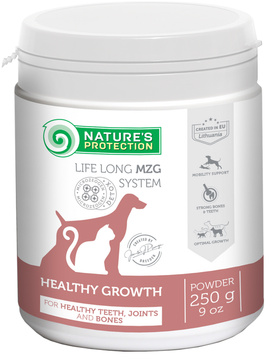 Nature's Protection complementary feed for growing dogs and cats for teeth, joints & bones