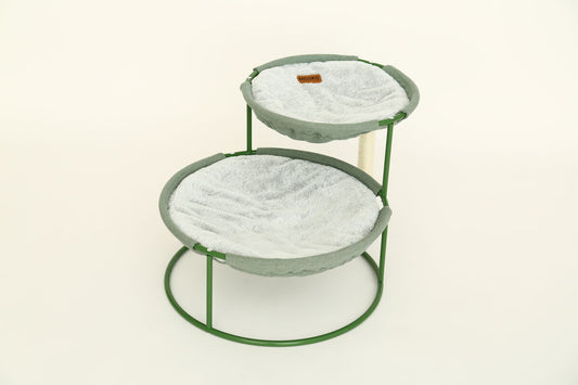 Misoko Pet bed, round, double, steel frame