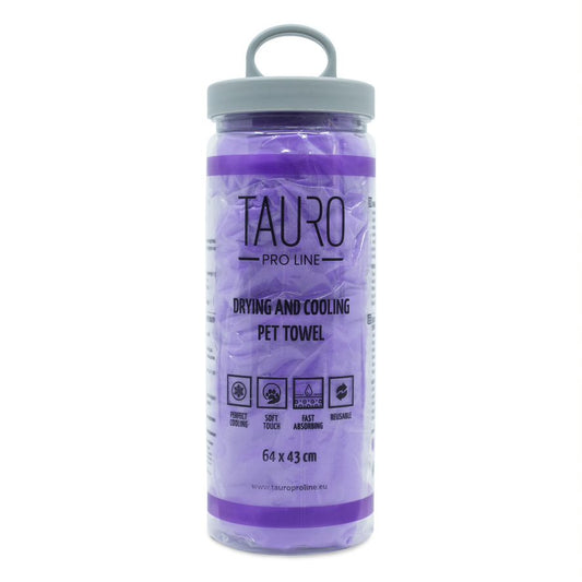 Tauro Pro Line Drying and cooling pet towel, 64x43 cm