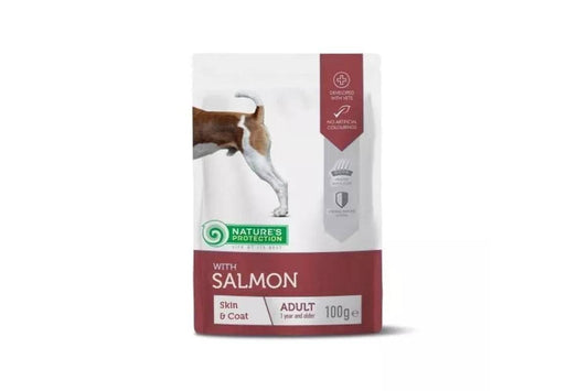 Wet Food for Adult Dogs with Salmon