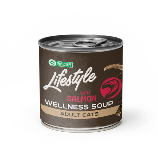 Nature’s Protection Lifestyle Sterilised Salmon – Functional Soup for Sterilised Cats