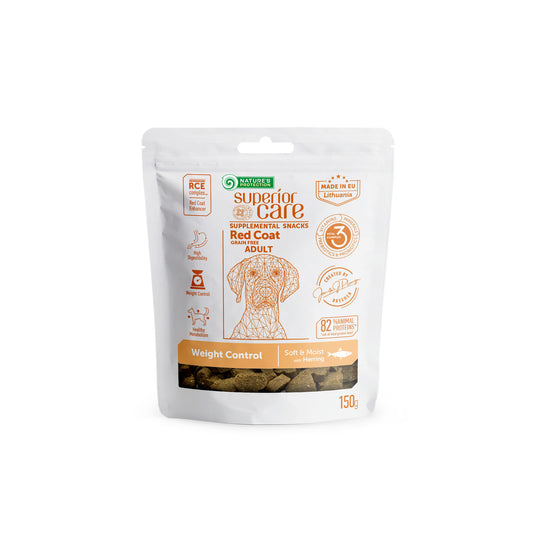 Nature's Protection Superior Care Red Coat Grain Free Weight Control with Herring Adult All breeds, complementary grain free feed – sn