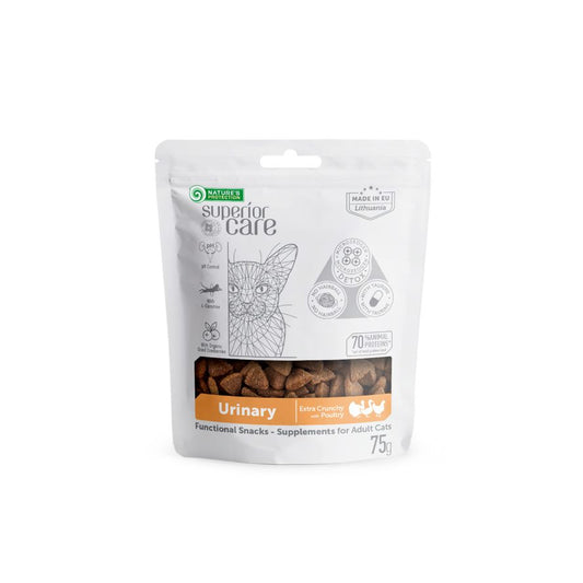 Nature's Protection Superior Care complementary feed - snacks to support urinary with poultry for adult cat