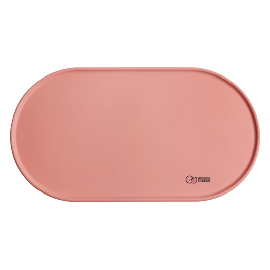 MISOKO & FRIENDS silicone pet bowl, suction type, 15×11.6×7.4 cm, orange