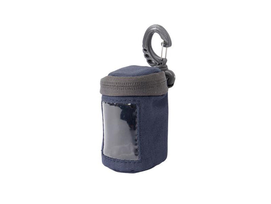 MISOKO pet poop bag holder, blue, 50x50x80 mm
