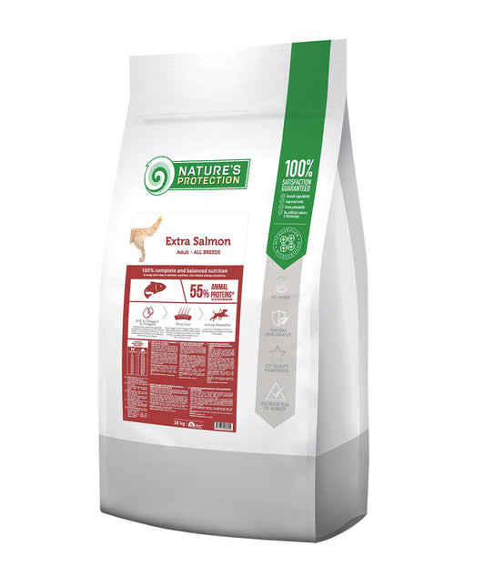Nature's Protection Extra Salmon Breeder bag dry feed for dogs