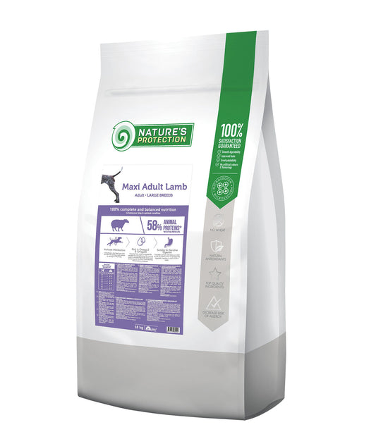 Nature's Protection dry feed for dogs Maxi Adult Lamb