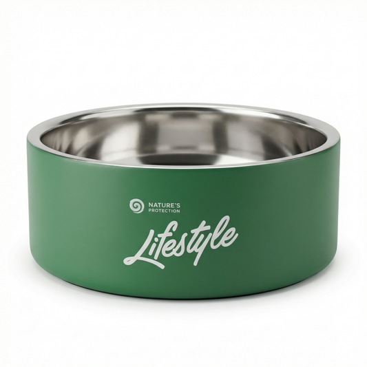 NATURE'S PROTECTION LIFESTYLE pet bowl, stainless steel, 600 ml, 15 cm