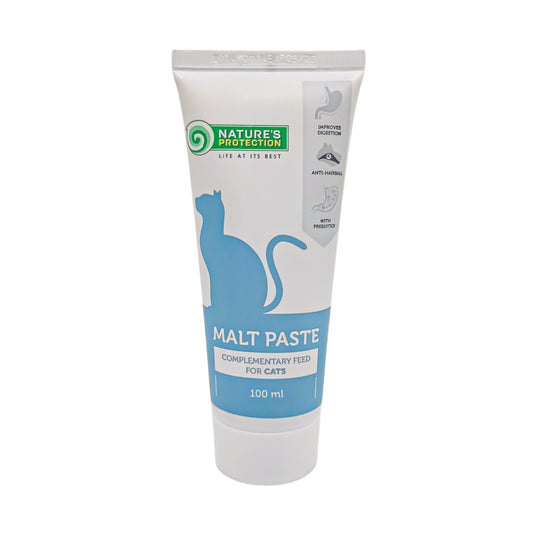 Nature's Protection Malt paste, paste for cats promoting hair removal,