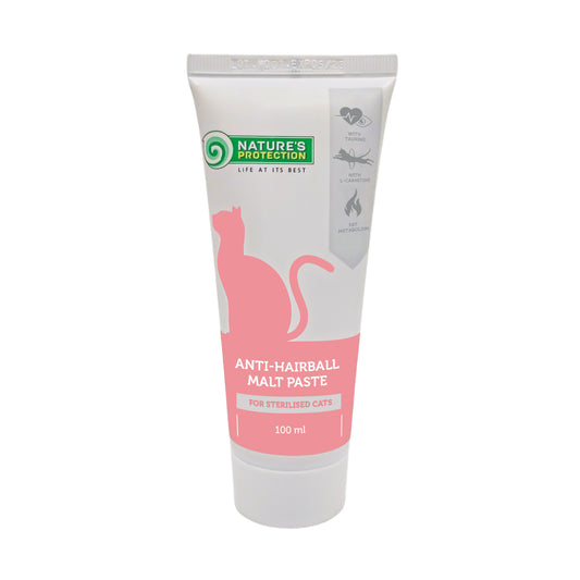 Nature's Protection Malt paste, paste for sterilized cats promoting hair removal,