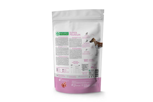 Nature's Protection dry food for junior all breed dogs with lamb