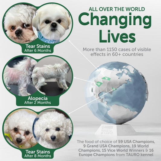Nature’s Protection Superior Care White Dogs Salmon Junior All breed