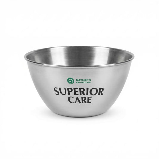 NATURE'S PROTECTION SUPERIOR CARE pet bowl, stainless steel, 165 ml, 11 cm