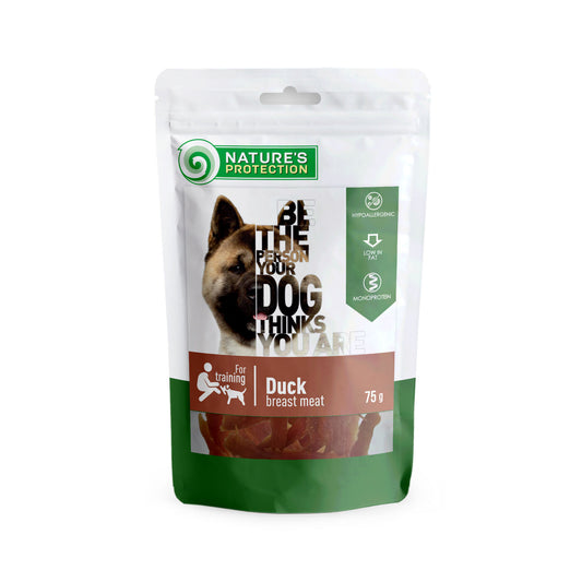 Snack para perros Nature's Protection carne de pechuga de pato