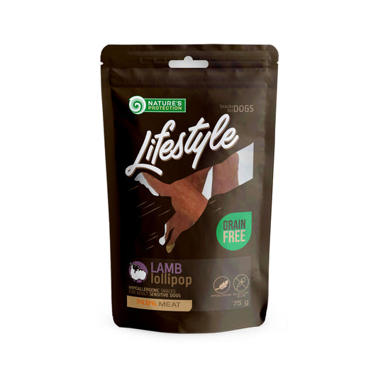 Nature's Protection Lifestyle dog treats – lamb sticks