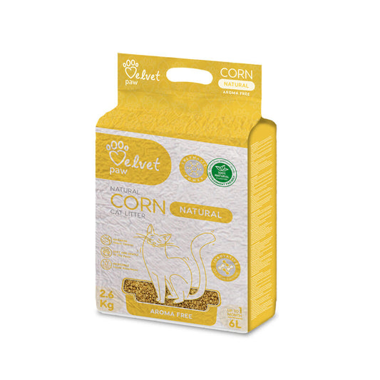 Natural, Unscented Corn Cat Litter