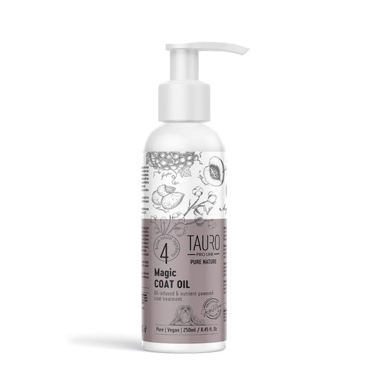 Tauro Pro Line Pure Nature magic coat oil, coat care oil for dogs