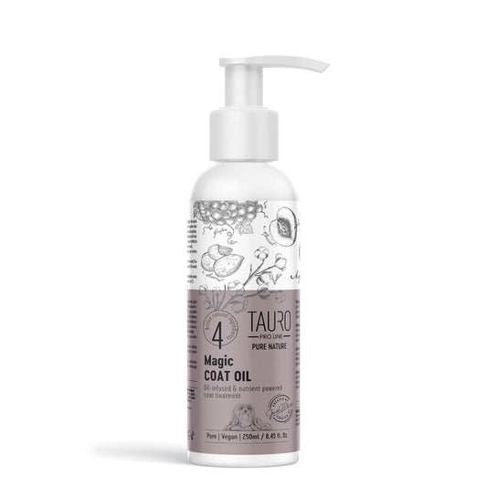 Tauro Pro Line Pure Nature magic coat oil, coat care oil for dogs