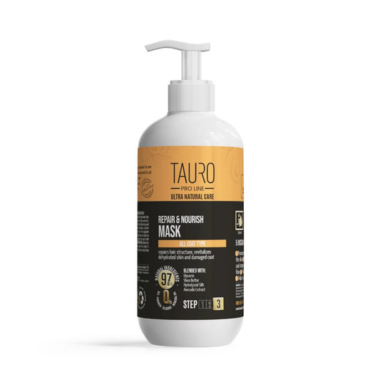 TAURO ULTRA NATURAL CARE Repair & Nourish repairing mask for dogs and cats coat and skin care