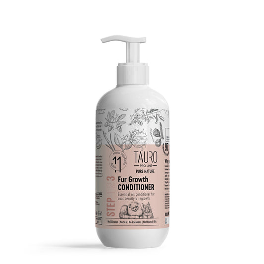 Tauro Pro Line Pure Nature Fur Growth, coat growth promoting conditioner for dogs and cats
