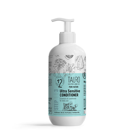 Tauro Pro Line Pure Nature Ultra Sensitive, coat conditioner for dogs and cats with sensitive skin