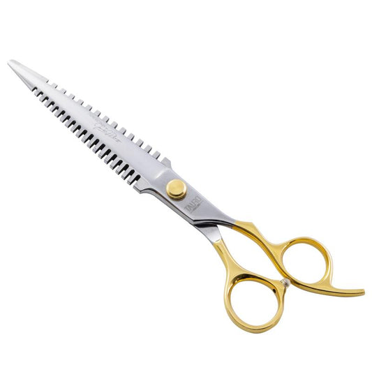 Tauro Pro Line multifunctional - cutting and filing scissors with case, Janita Plunge Perfection line