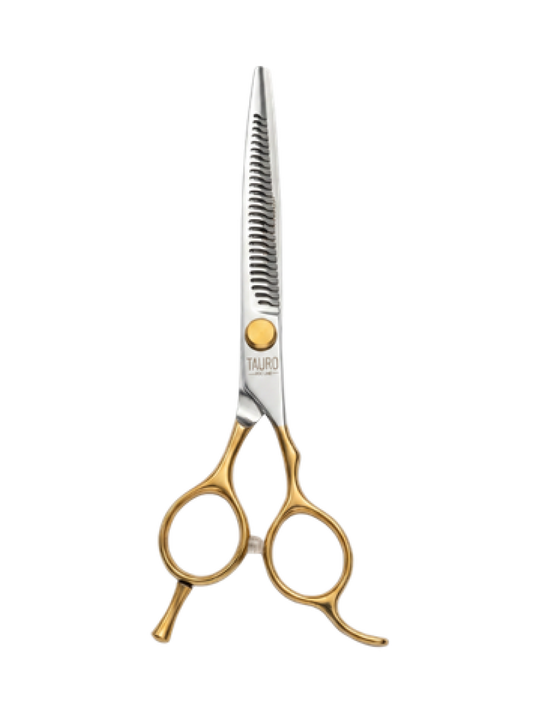 TAURO Perfection by Janita J. Plungė kaardus hõrenduskäärid (chunker) paremakäelistele, 26 hammast, roostevaba teras, 18 cm