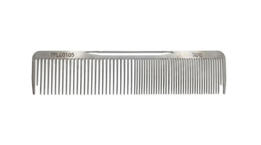 TAURO PRO LINE professional grooming comb for coat grooming and shaping, stainless steel, 24 cm