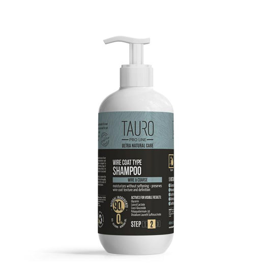 TAURO PRO LINE Wire Coat shampoo for dogs and cats