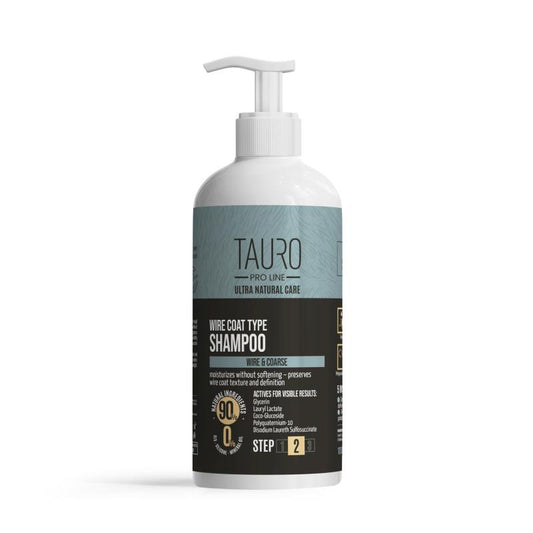 TAURO PRO LINE Wire Coat shampoo for dogs and cats