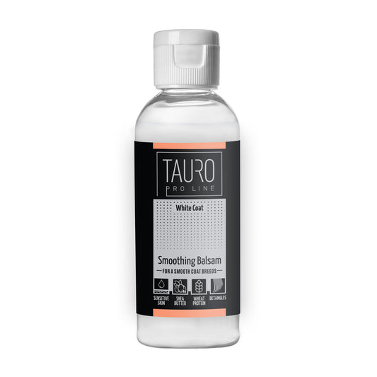 Tauro Pro Line White Coat smoothing balsam for dogs and cats with white coat