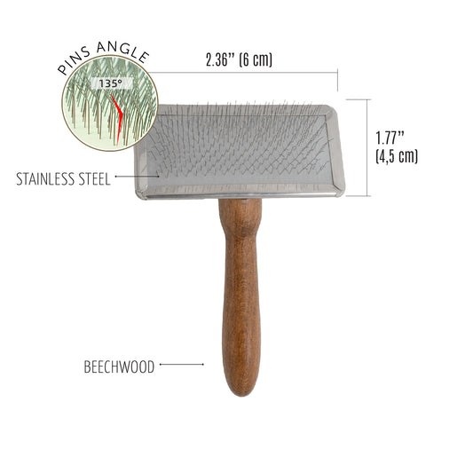 Tauro Pro Line Brush with metal rim, teeth 11 mm