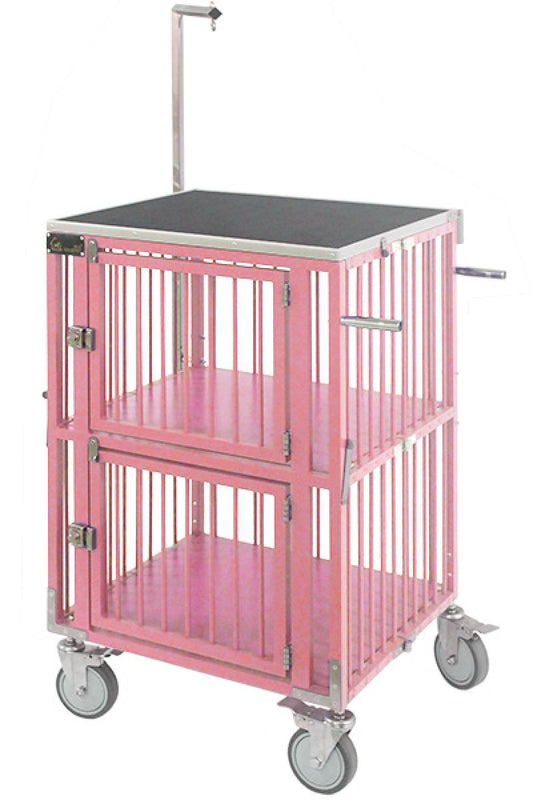 Poussette pliable pour animaux Unipet, 2 niveaux, taille S, 55×47×95 cm