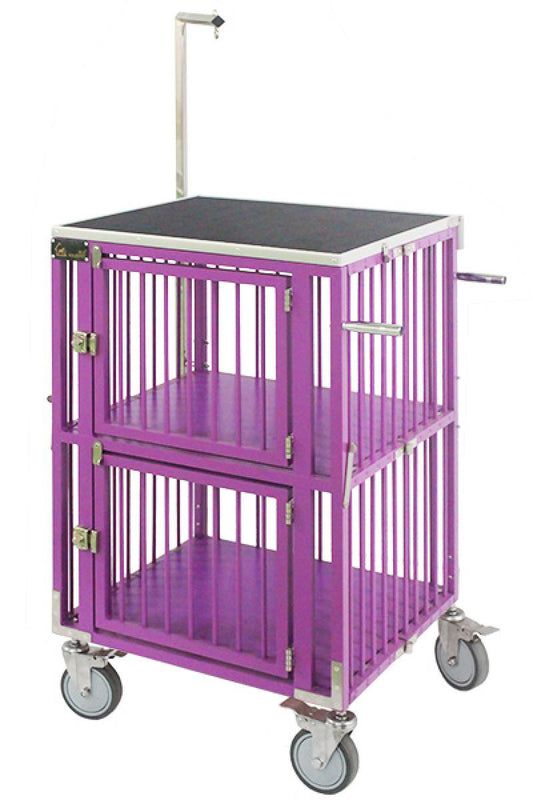 Unipet foldable pet stroller, 2-tier, size S, 55×47×95 cm