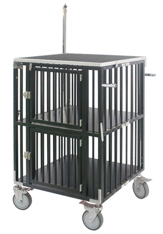 Unipet foldable pet stroller, 2-tier, size M, 70×50×95 cm
