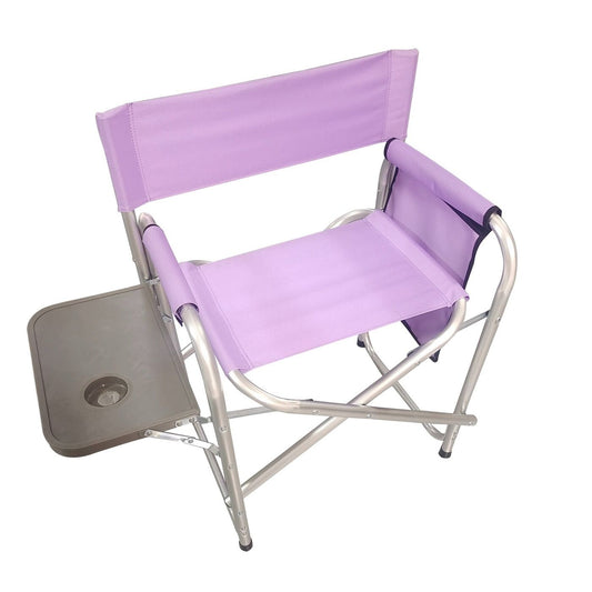 World Dog Show folding chair with table and aluminum legs