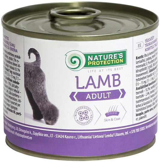 Comida enlatada Nature's Protection para perros