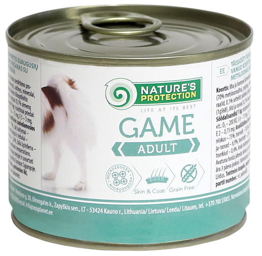 Nature's Protection Canned food for dogs