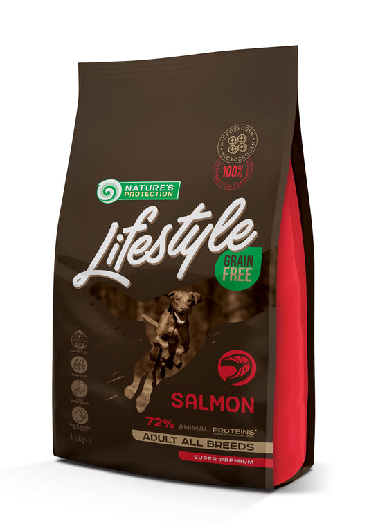 Nature’s Protection Lifestyle Grain Free Salmon Adult All Breeds